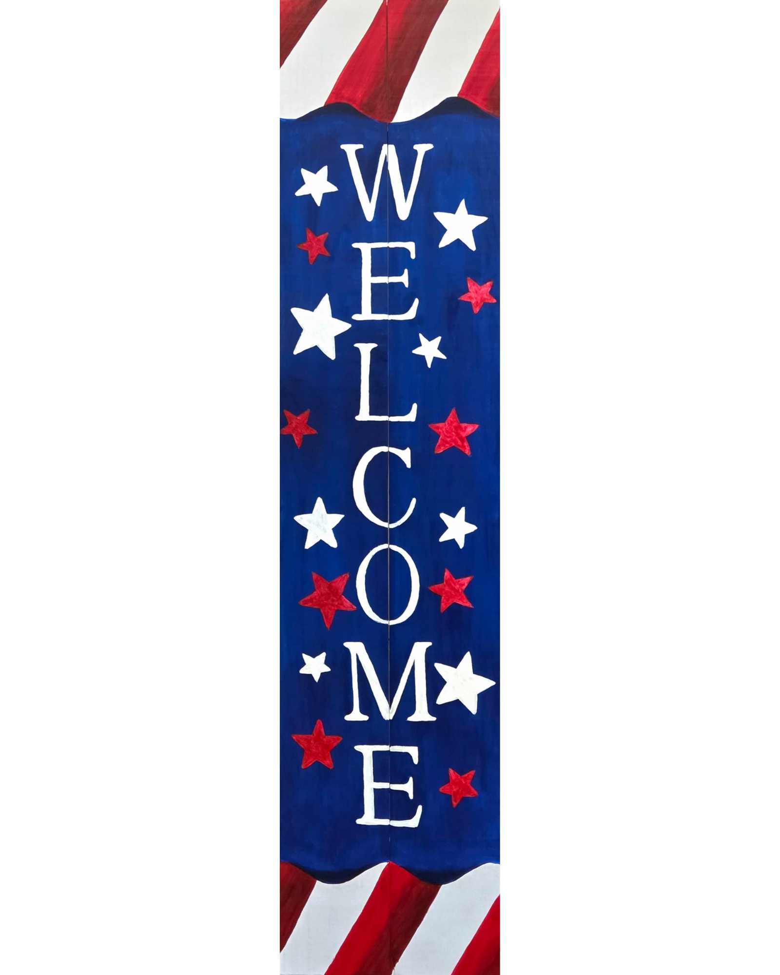 Fourth of July Porch Leaner